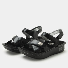 Kelsi Cross Strap Adjustable Sandal