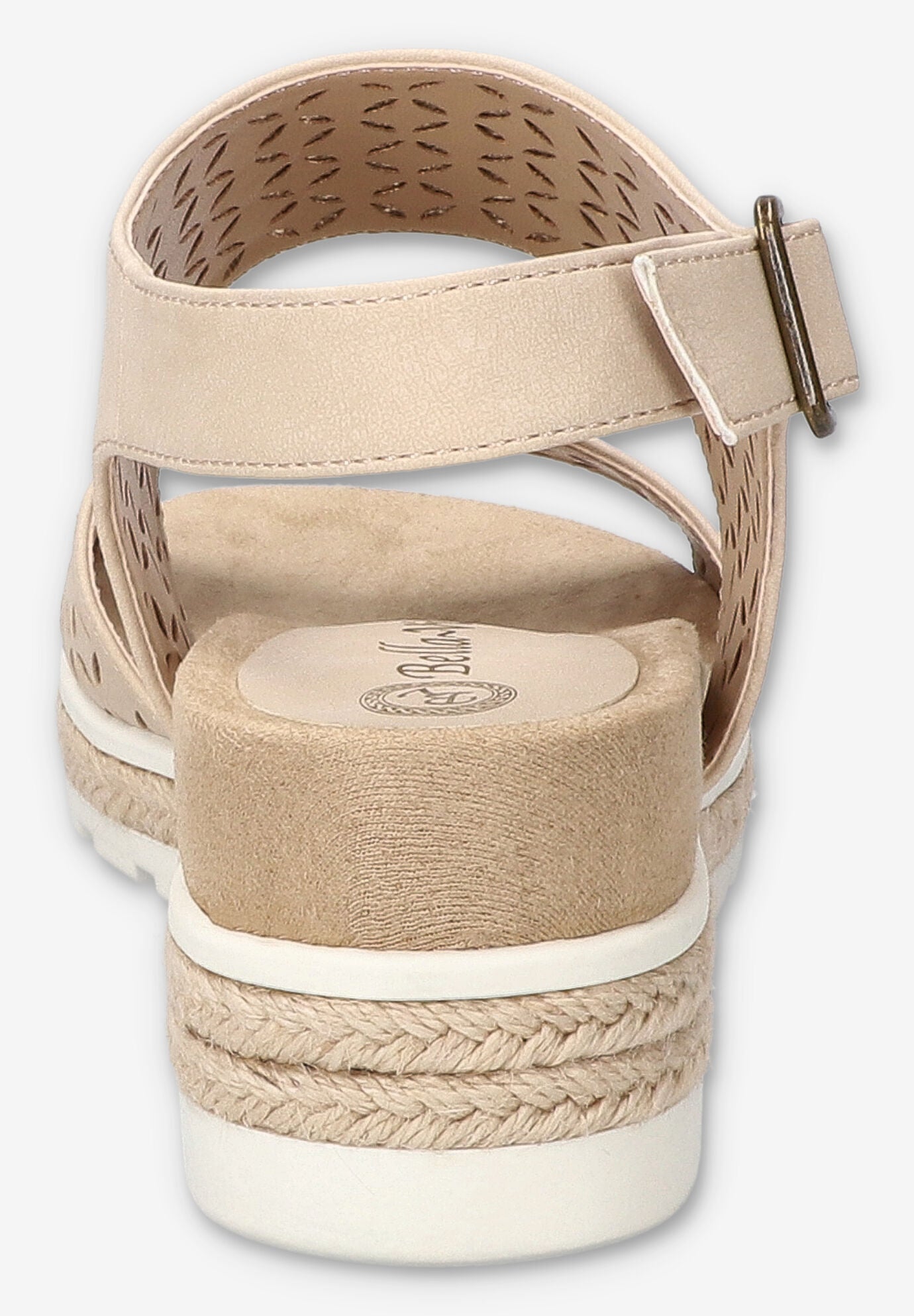 Inaya Wedge Sandal, BONE, alternate image number 3