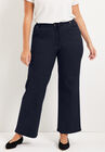 Curvie Fit Wide-Leg Jeans, , alternate image number null