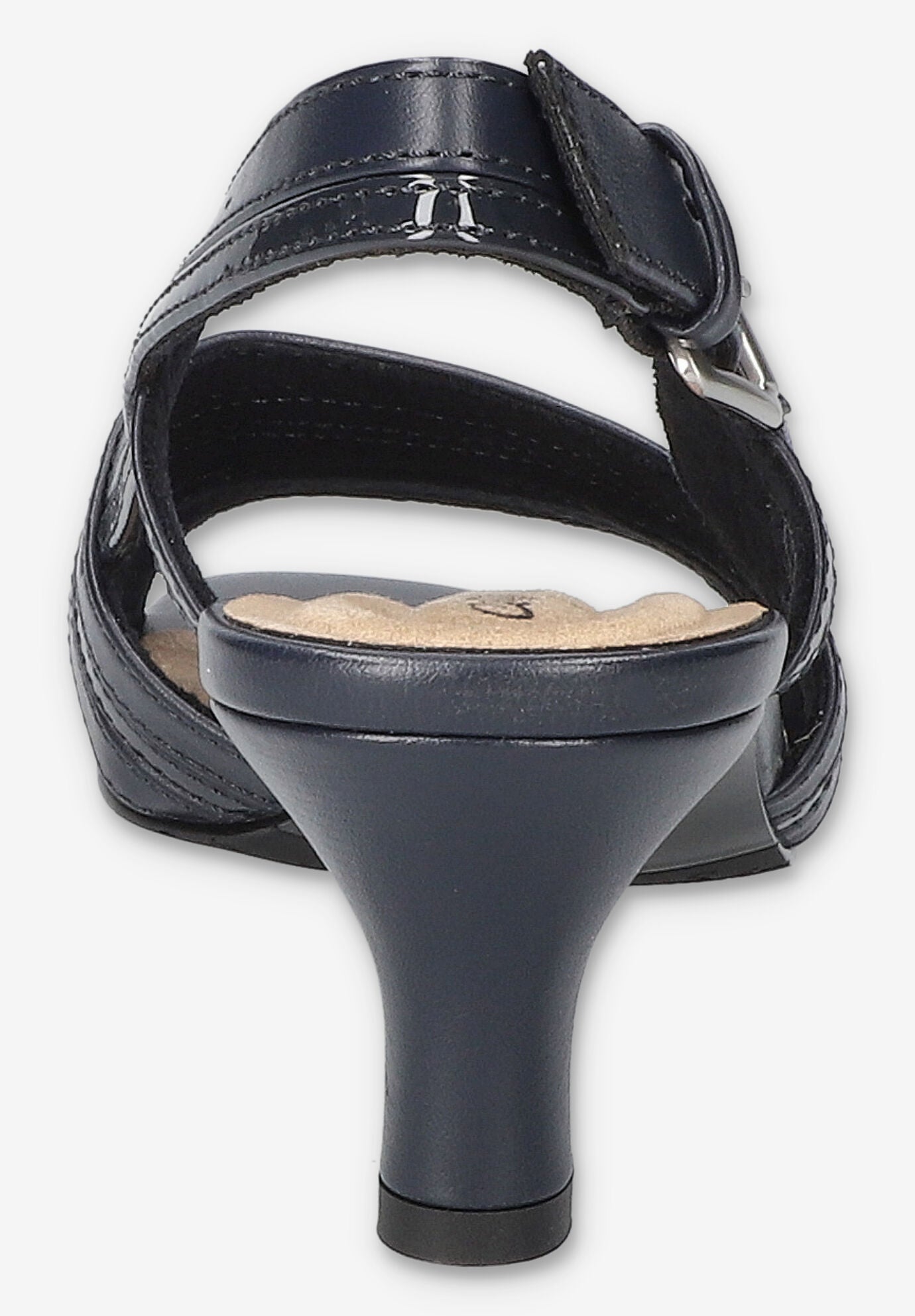 Meghan Slingback Heeled Sandal, NAVY, alternate image number 3