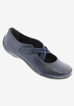 Cozy Cross-Strap Flat