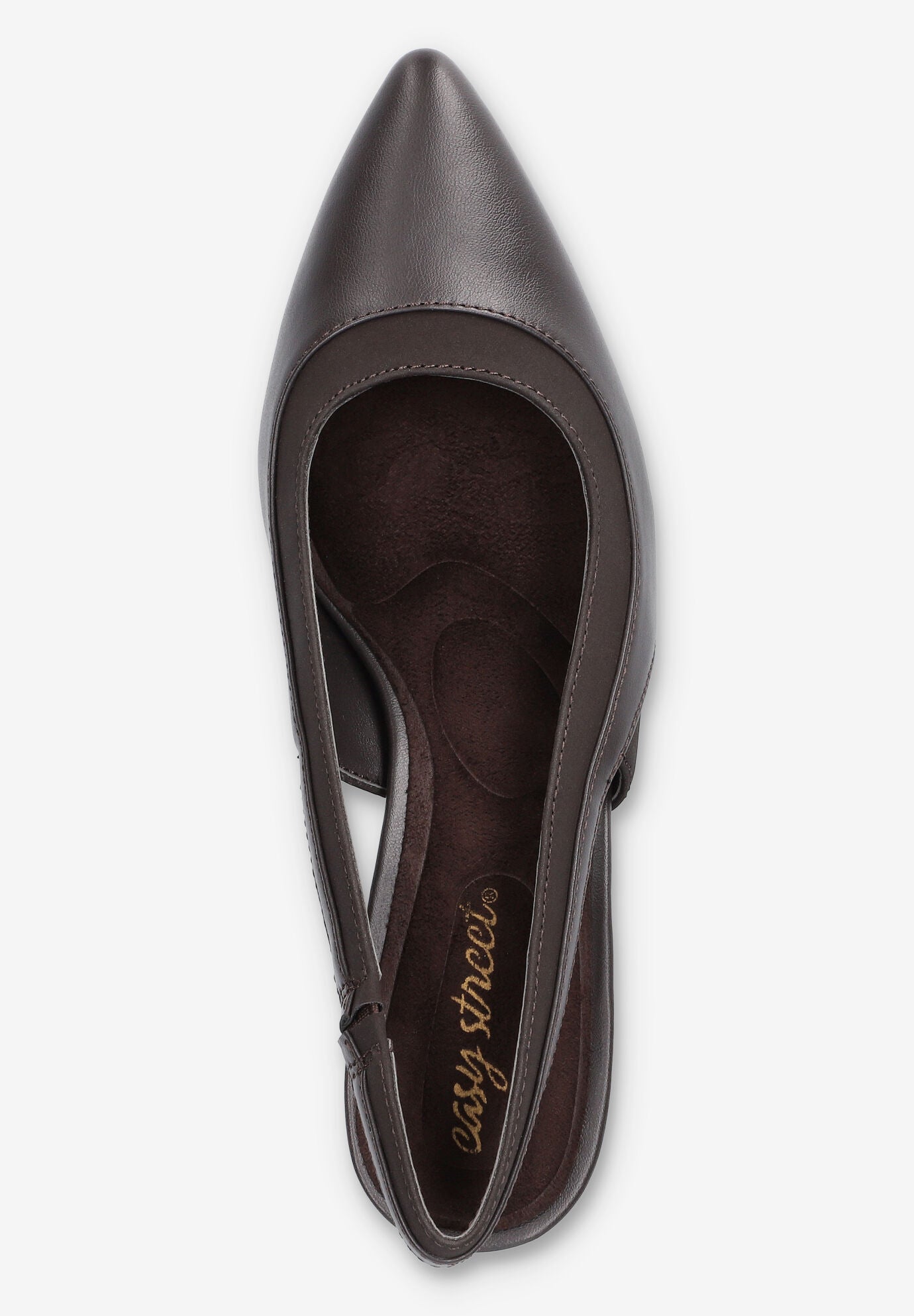 Dessa Slingback Pump, BROWN, alternate image number 6