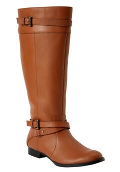 The Janis Tall Regular Calf Leather Boot By Comfortview