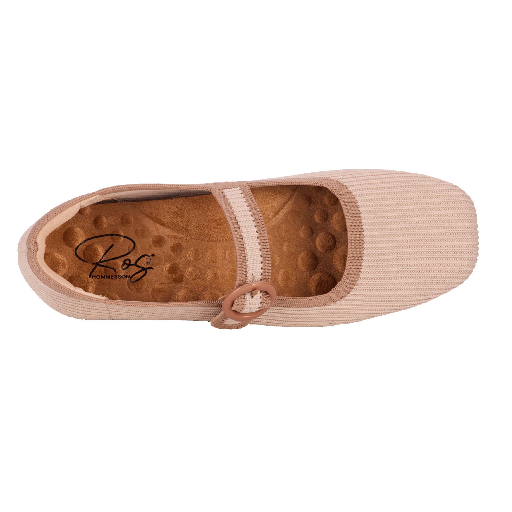Naomi Mary Jane Stretch Flat, CREAM TAUPE KNIT, alternate image number 5