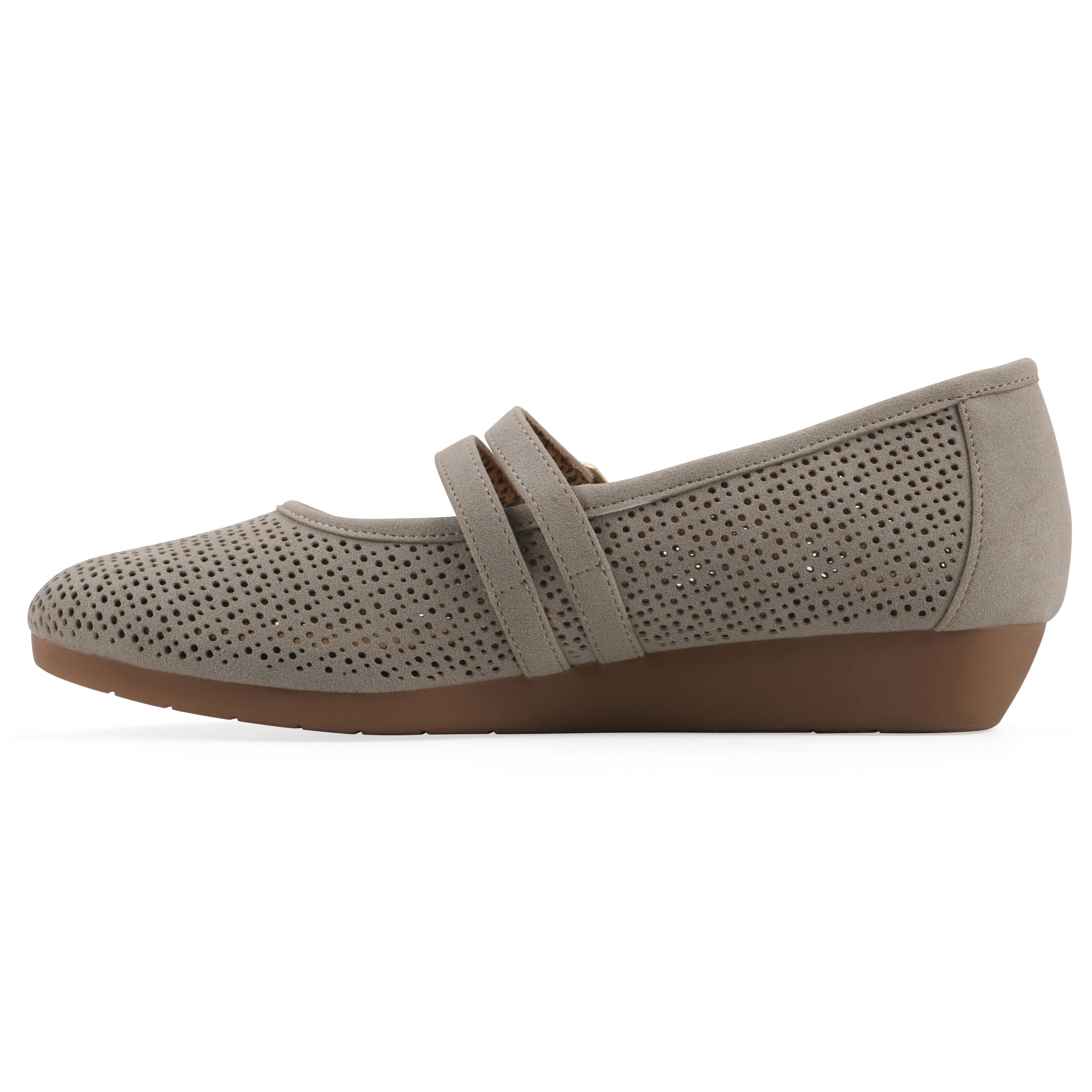 Rivian Mary Jane, TAUPE SUEDED SMOOTH, alternate image number 3