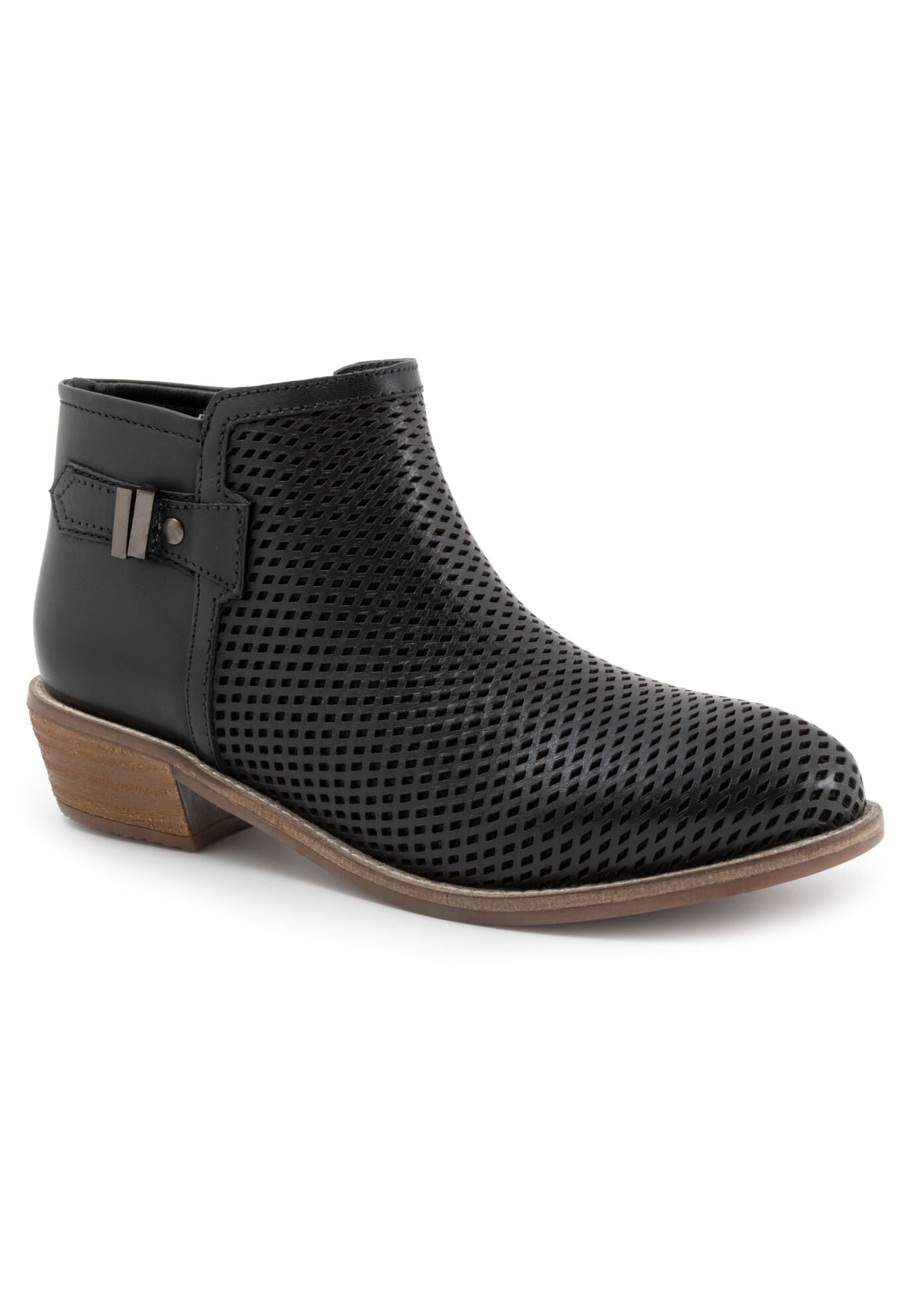 Rimini Perf Bootie, BLACK, hi-res image number 0