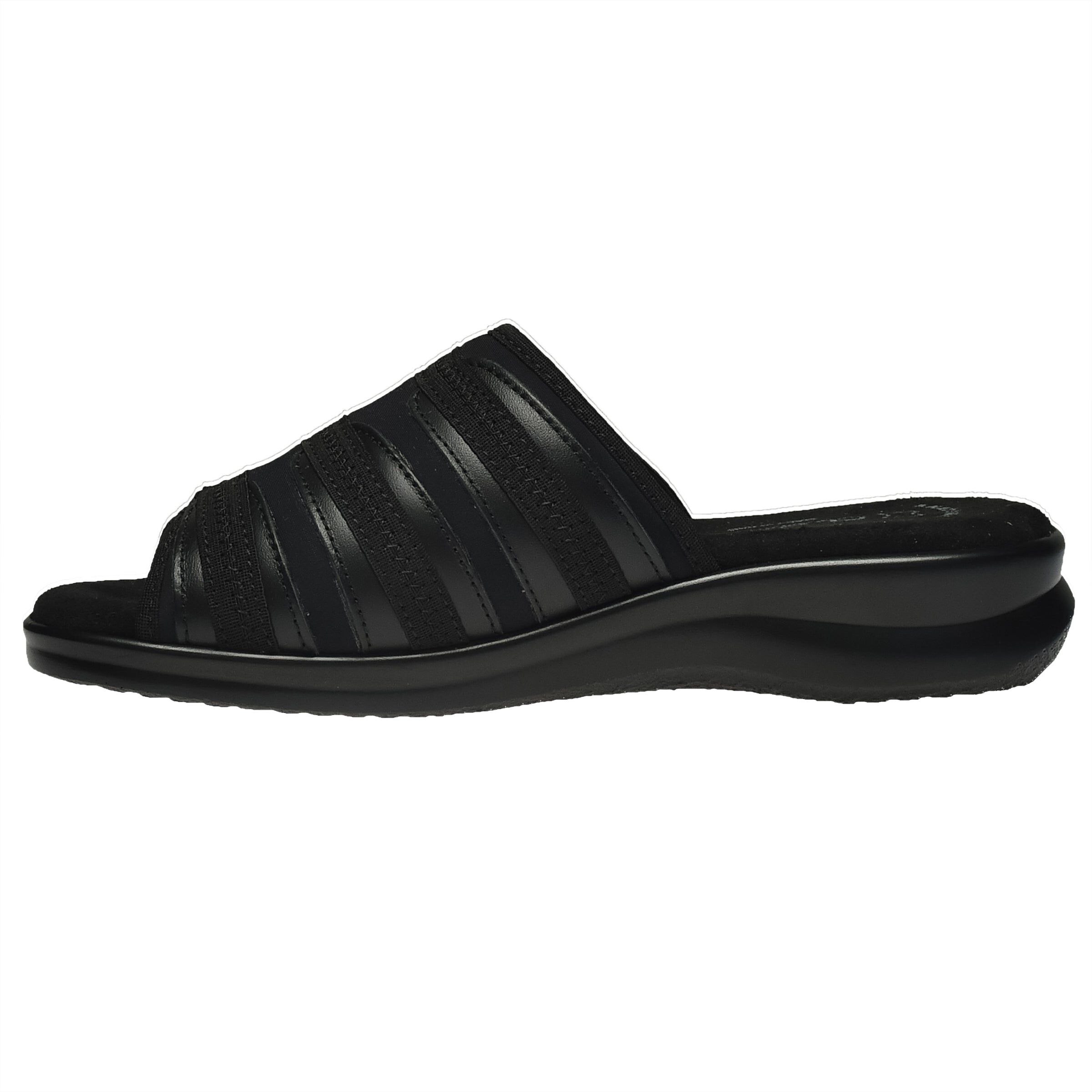 Swift Slide Sandal, BLACK, alternate image number 2
