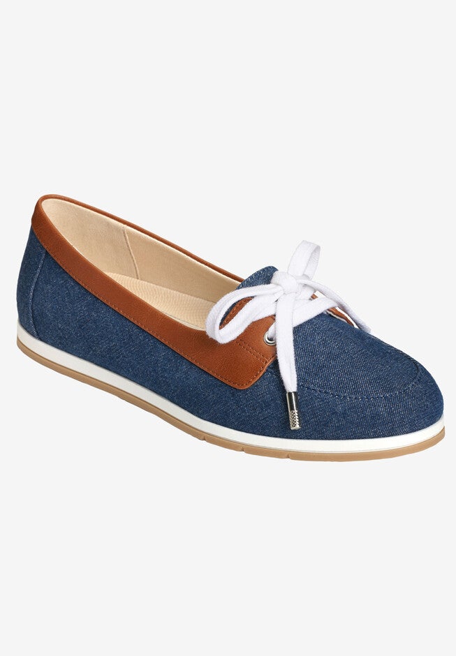 Smart Start Flat by Aerosoles®, DENIM COMBO, hi-res image number null