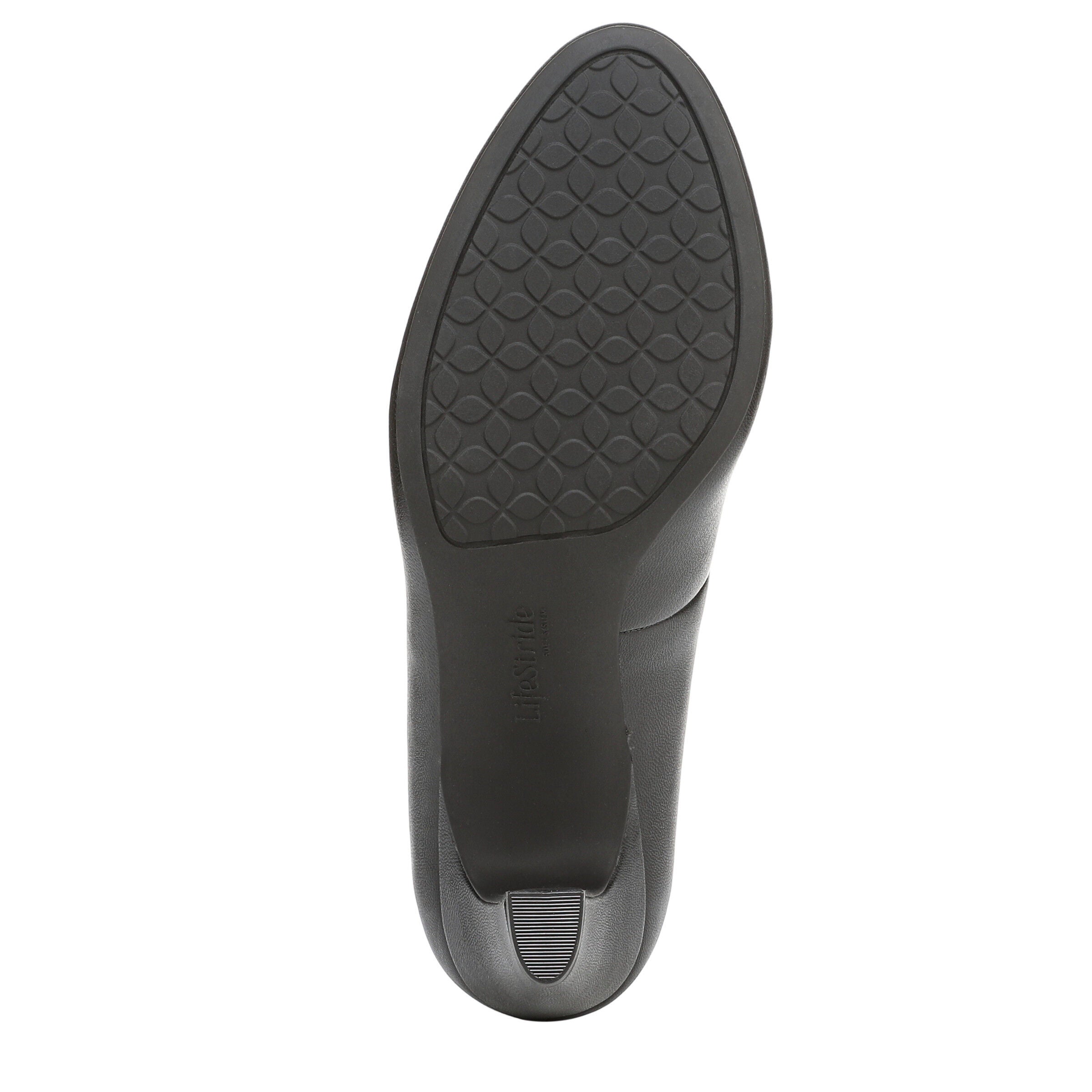 Parigi Plus Pump, BLACK FAUX LEATHER, alternate image number 7