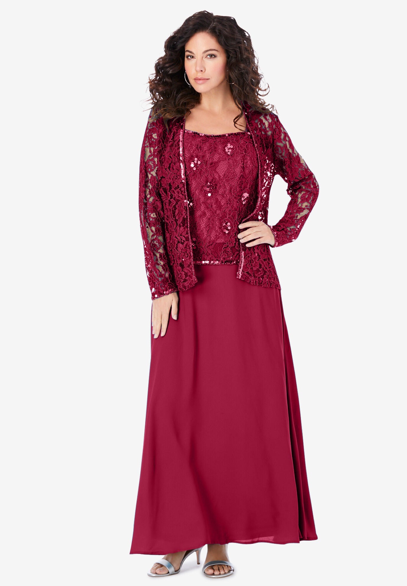 Woman within formal wear hot sale