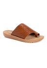 About Face Sandals, COGNAC SOLID, hi-res image number null
