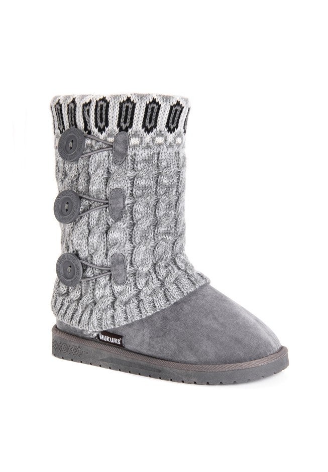 Cheryl Boot by Muk Luks®, LIGHT GREY, hi-res image number 0