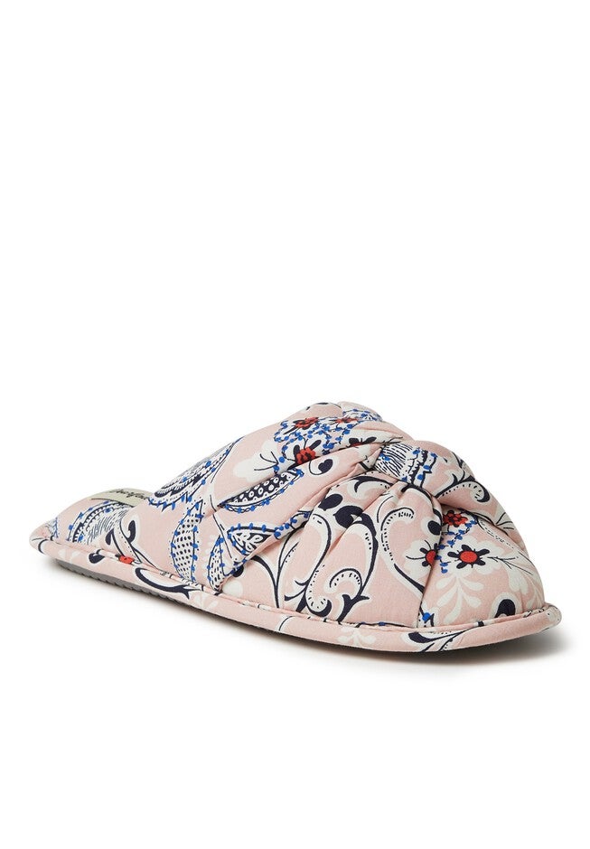 Alexis Paisley Twist Scuff, DUSTY PINK, hi-res image number null