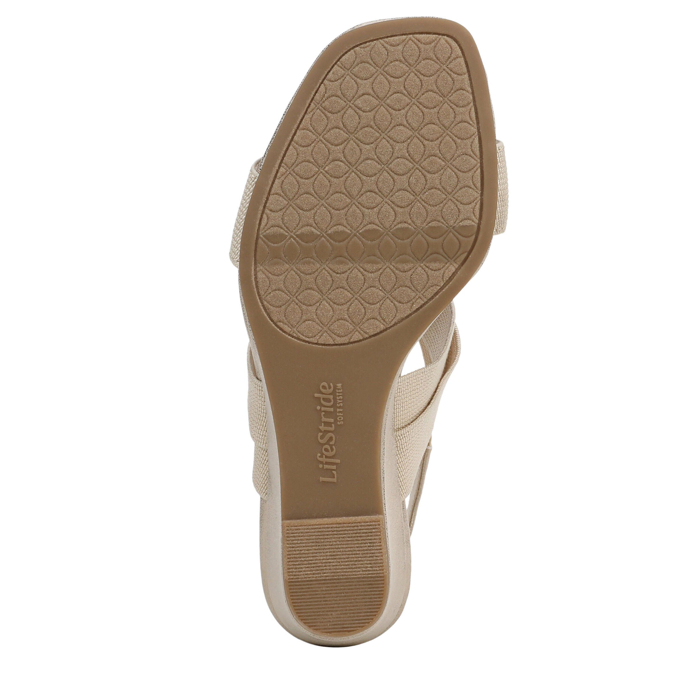Sweet Slingback Wedge Sandal, PLATINO GOLD, alternate image number 7