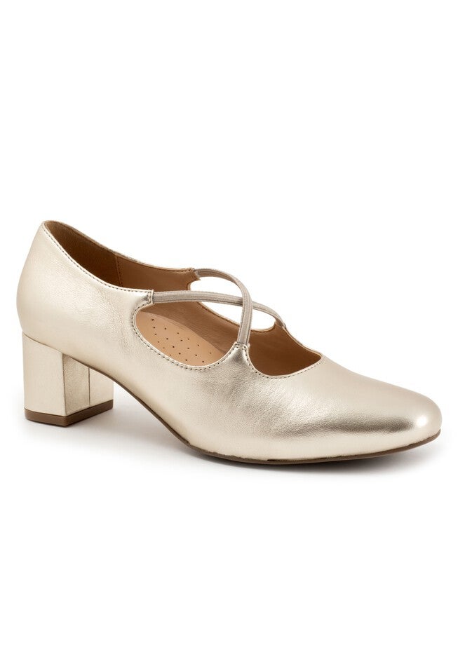 Demi Heeled Pumps, CHAMPAGNE, hi-res image number 0