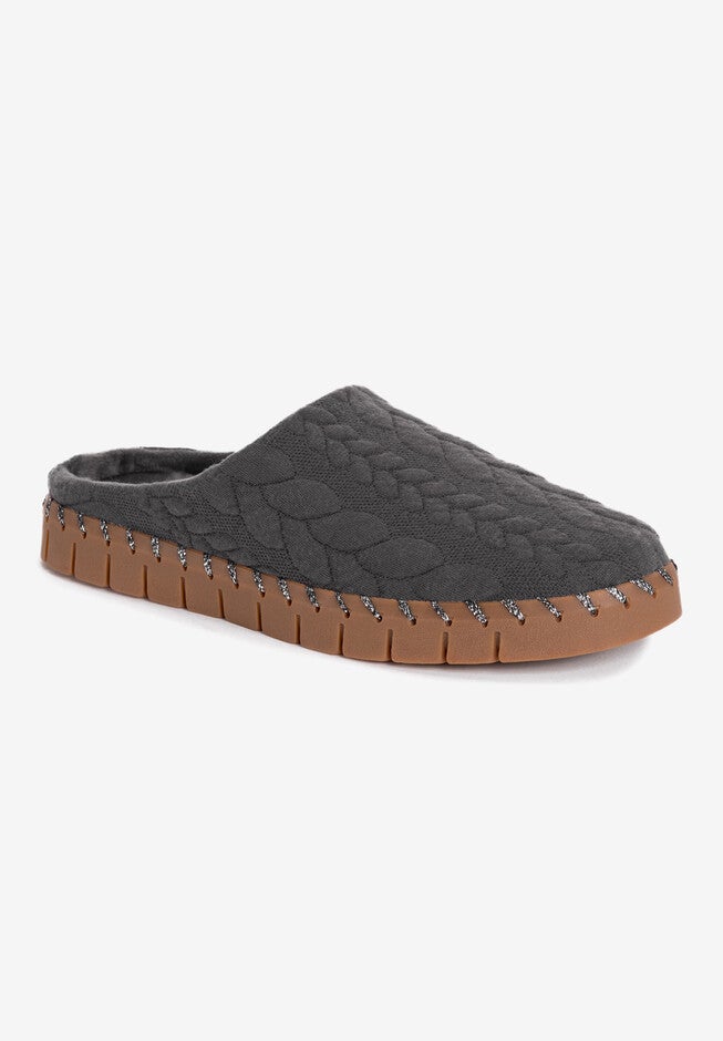 Flexi Long Island Water Resistant Mule, DARK GREY, hi-res image number null