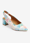 The Mea Slingback, PASTEL FLORAL, hi-res image number null