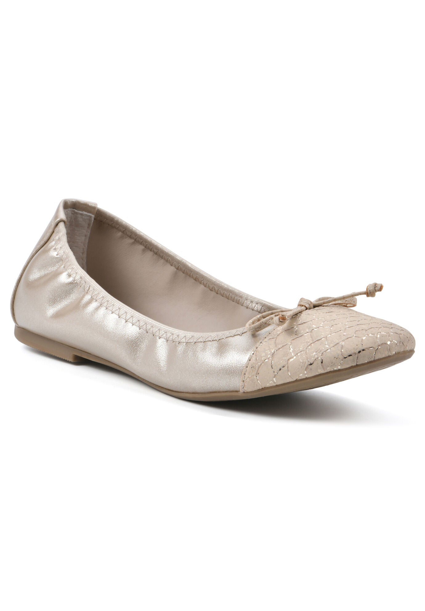 Sunnyside Ii Casual Flat, ANTIQUE GOLD PRINT, hi-res image number 0