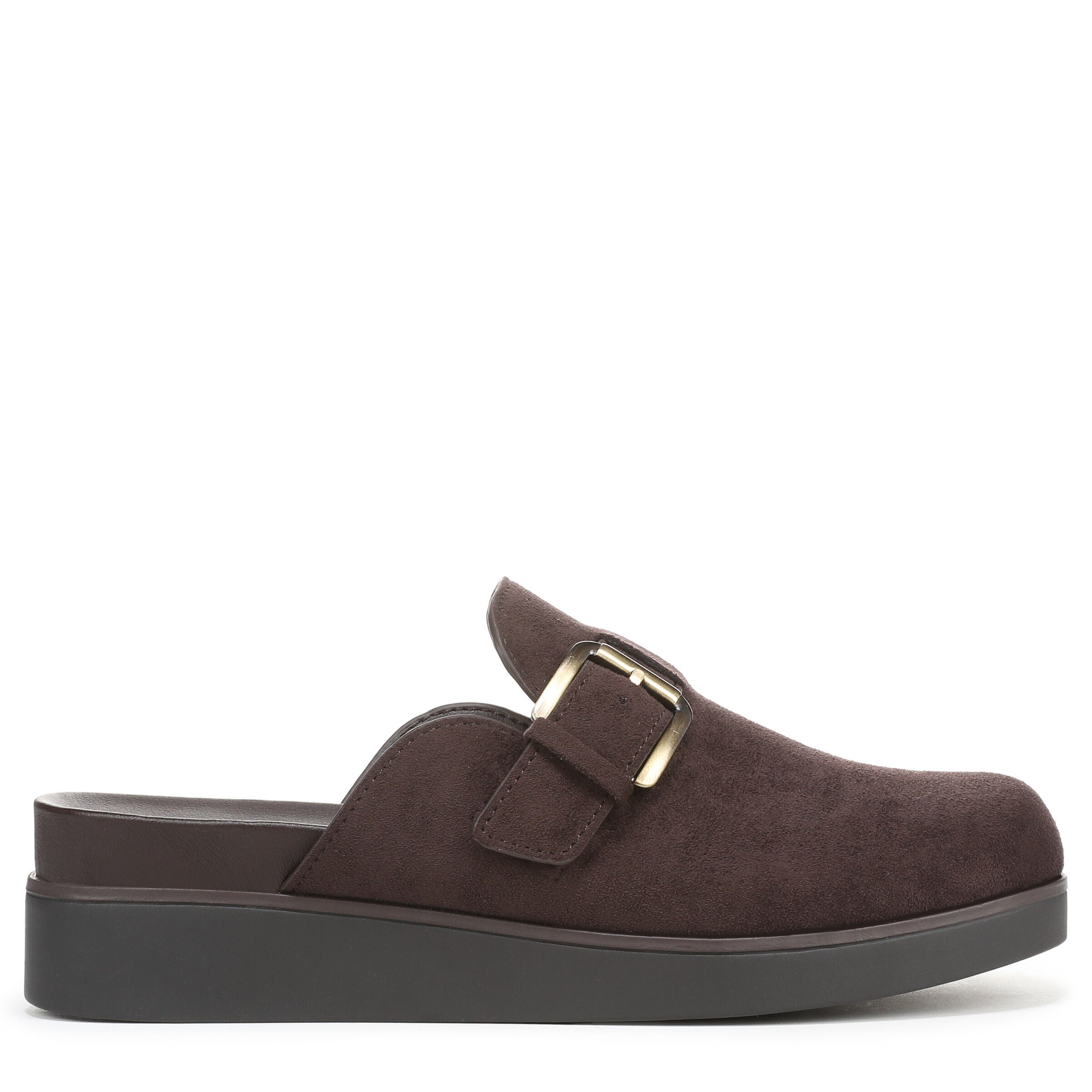 Gillian Slip-On Clog, DARK CHOCOLATE, alternate image number 3