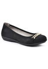 Charmed Flat, BLACK SUEDE, hi-res image number null