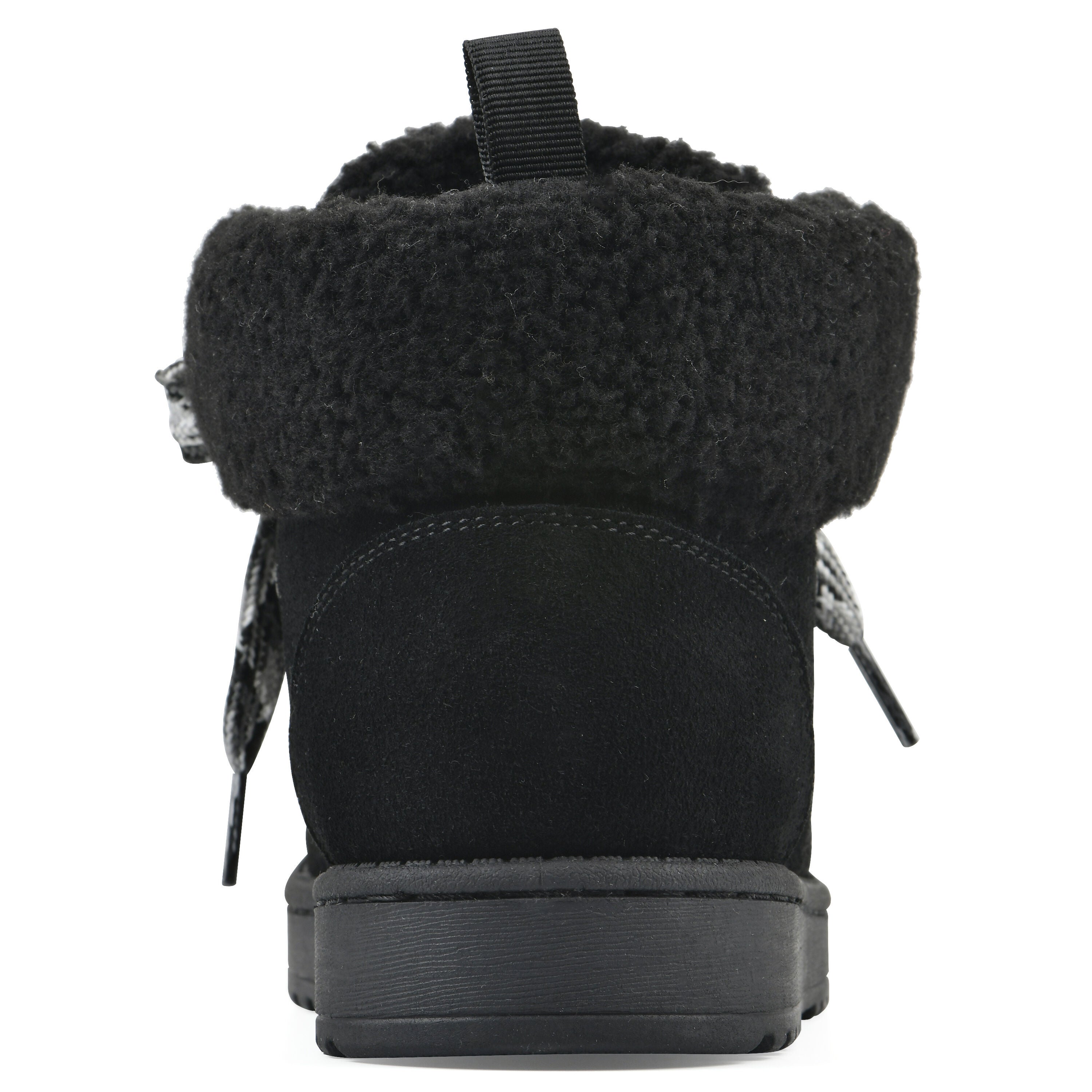 Icebox Faux Fur Leather Bootie, BLACK SUEDE, on-hover image number 1