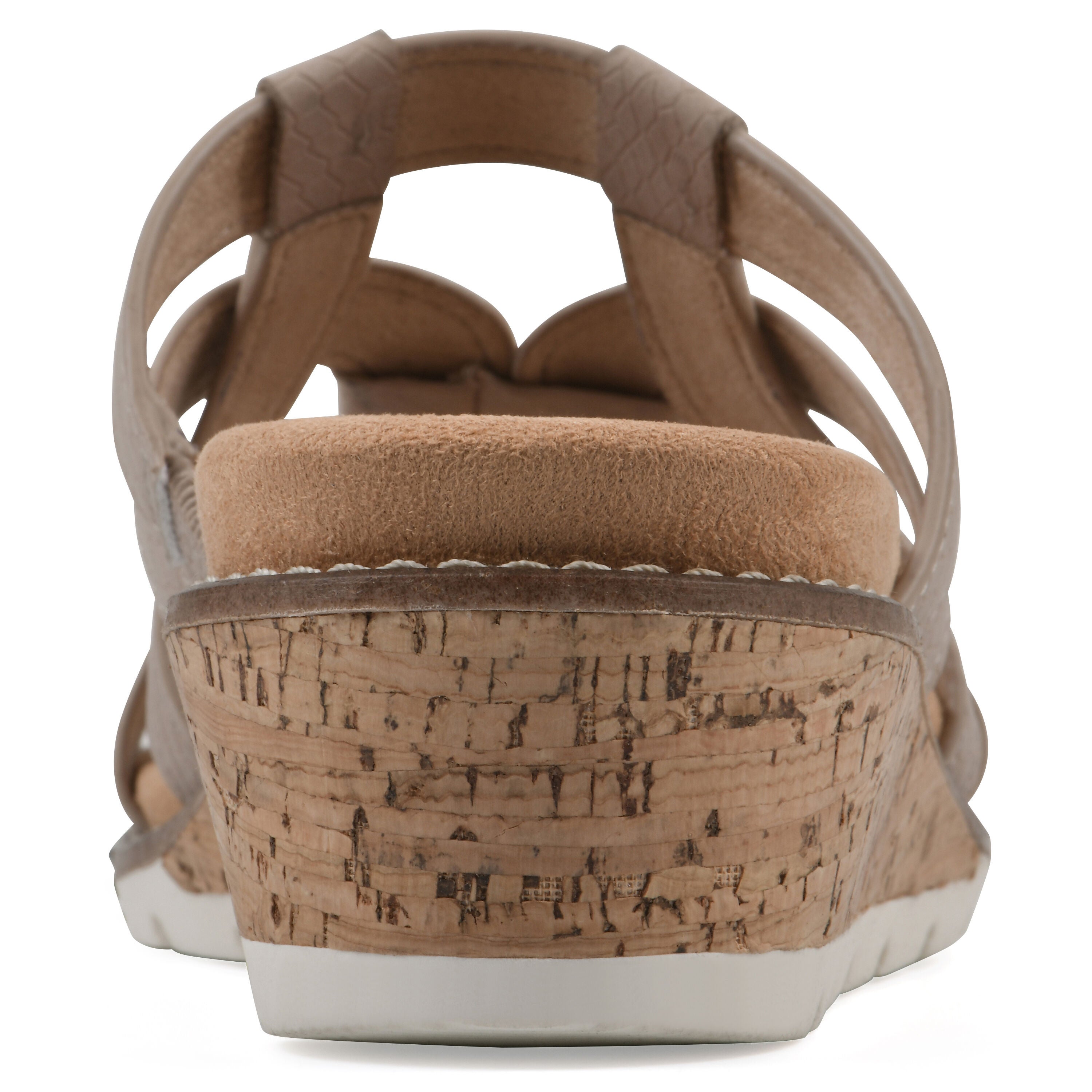 Tinisha Wedge Sandal, TAUPE EMBOSSED, on-hover image number 1