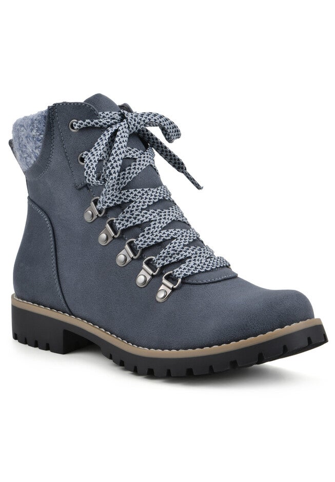 Primed Bootie, NAVY FABRIC, hi-res image number 0