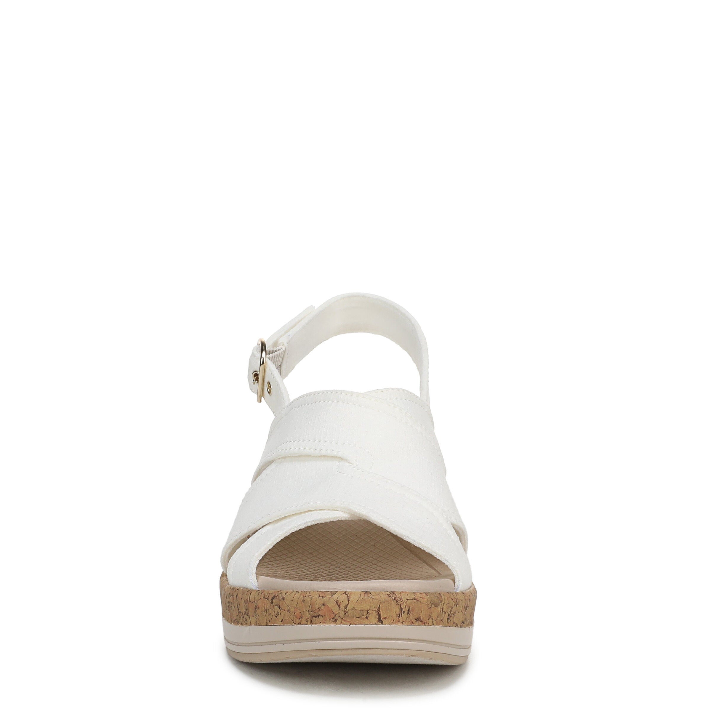 Rye Slingback Wedge Sandal, WHITE, alternate image number 4