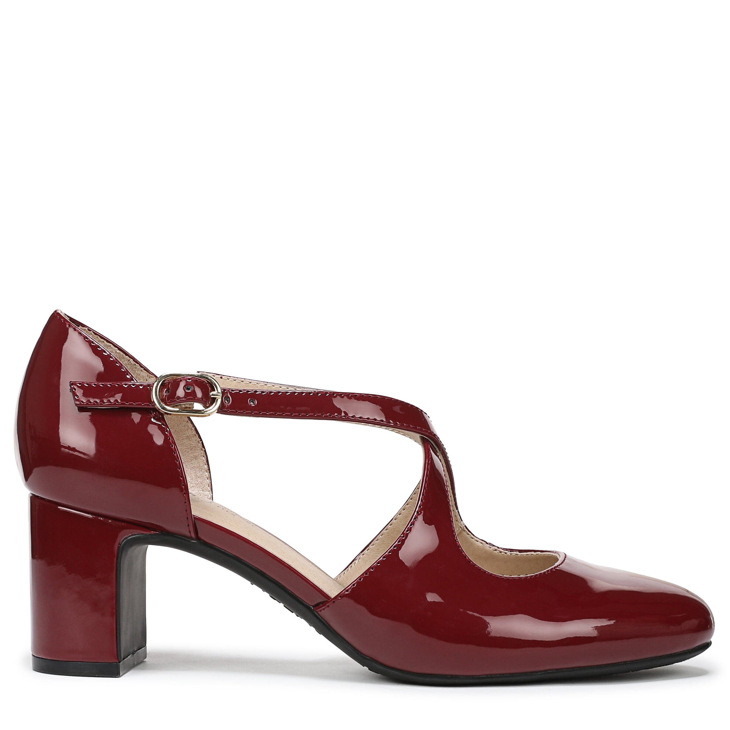 Tracy Strappy Pump, DARK CHERRY, alternate image number 3