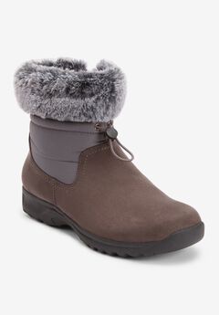 Grey Wide Width Booties