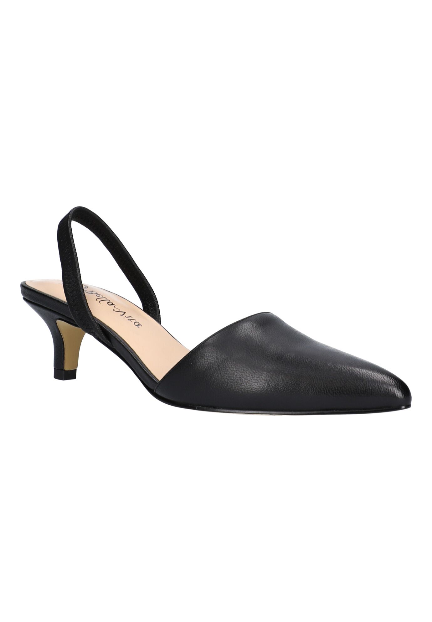 Sarah Pump , BLACK LEATHER, hi-res image number 0