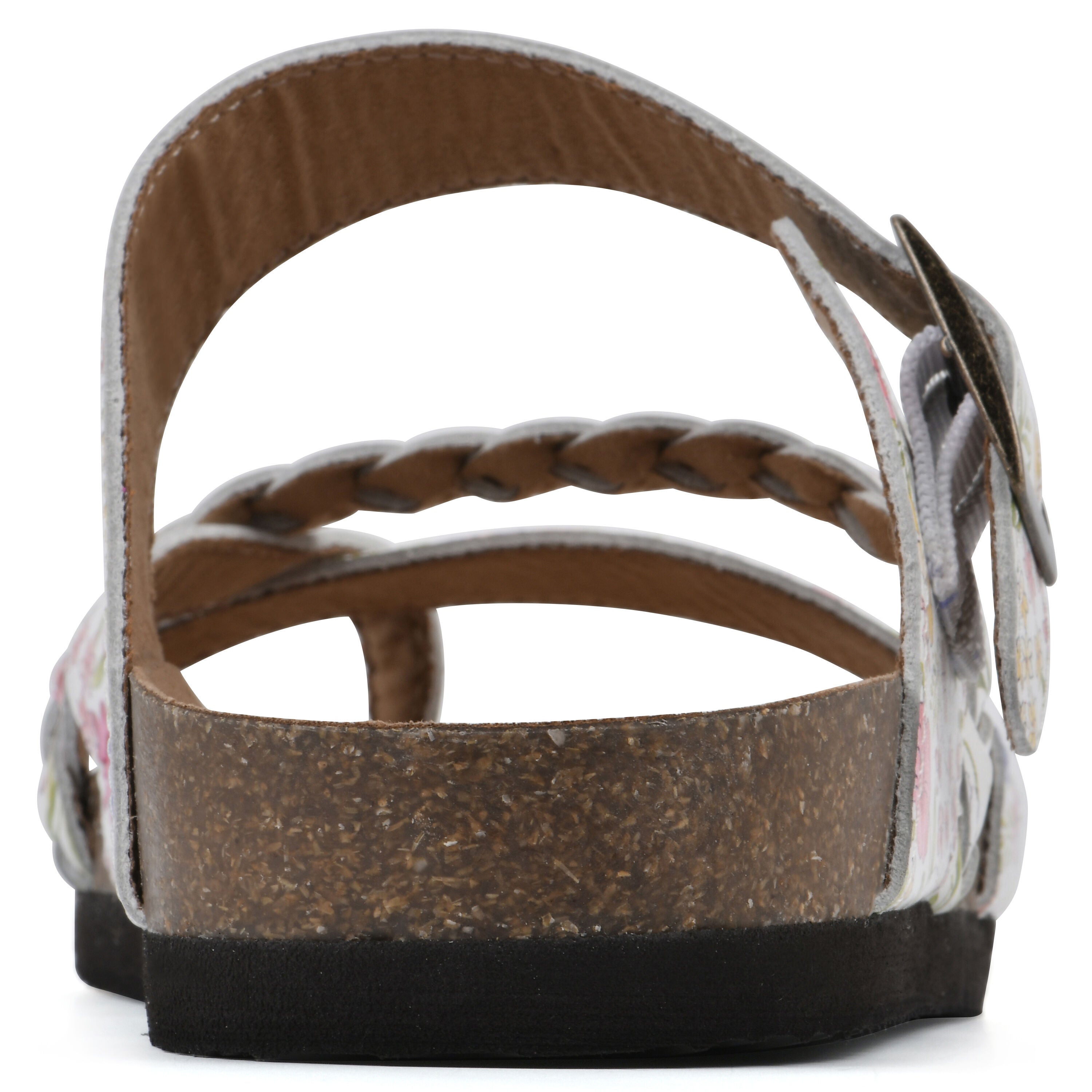 Hazy Footbeds Sandal, WHITE MULTI FLORAL, on-hover image number 1