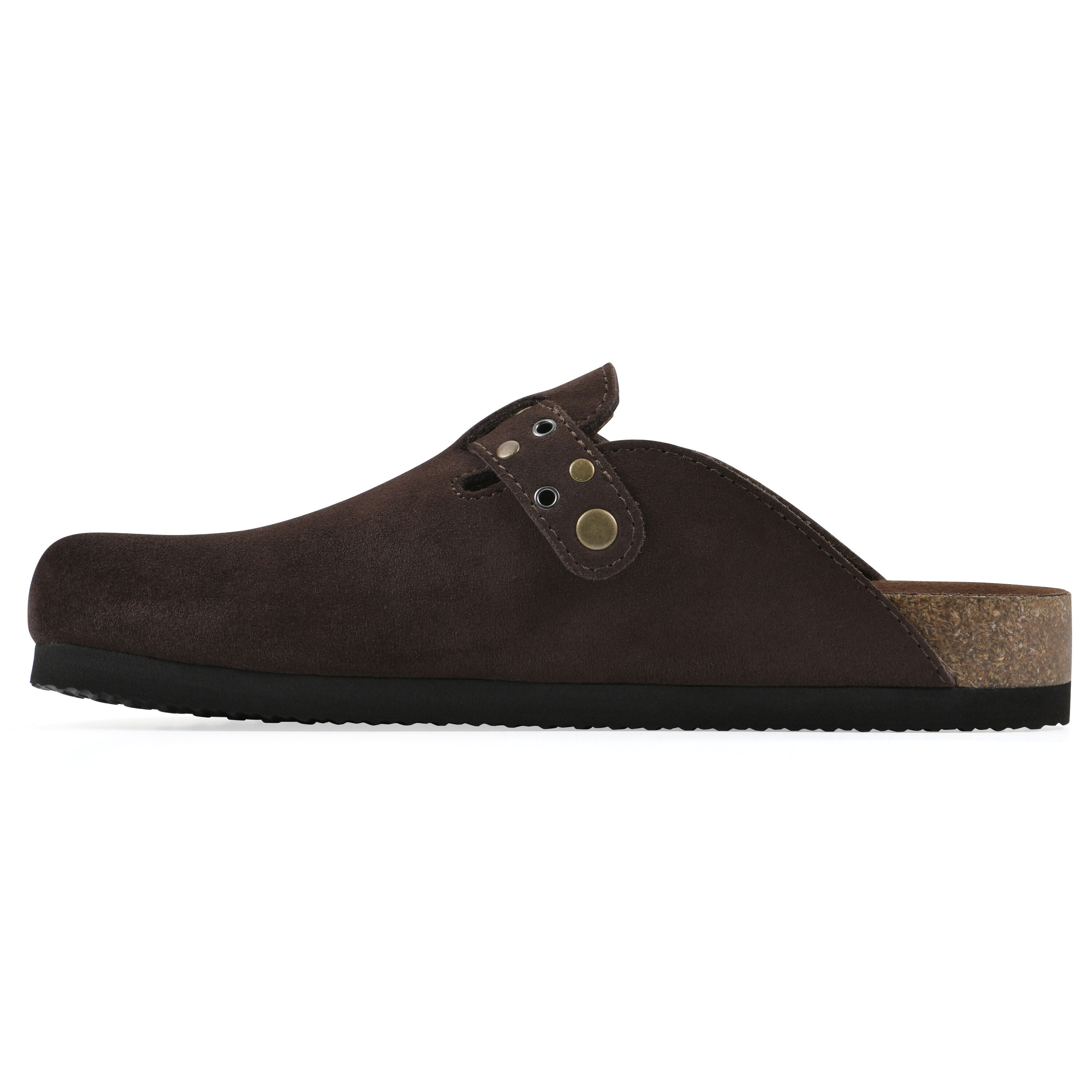 Benben Footbeds Clog, COCO BROWN SUEDE, alternate image number 3