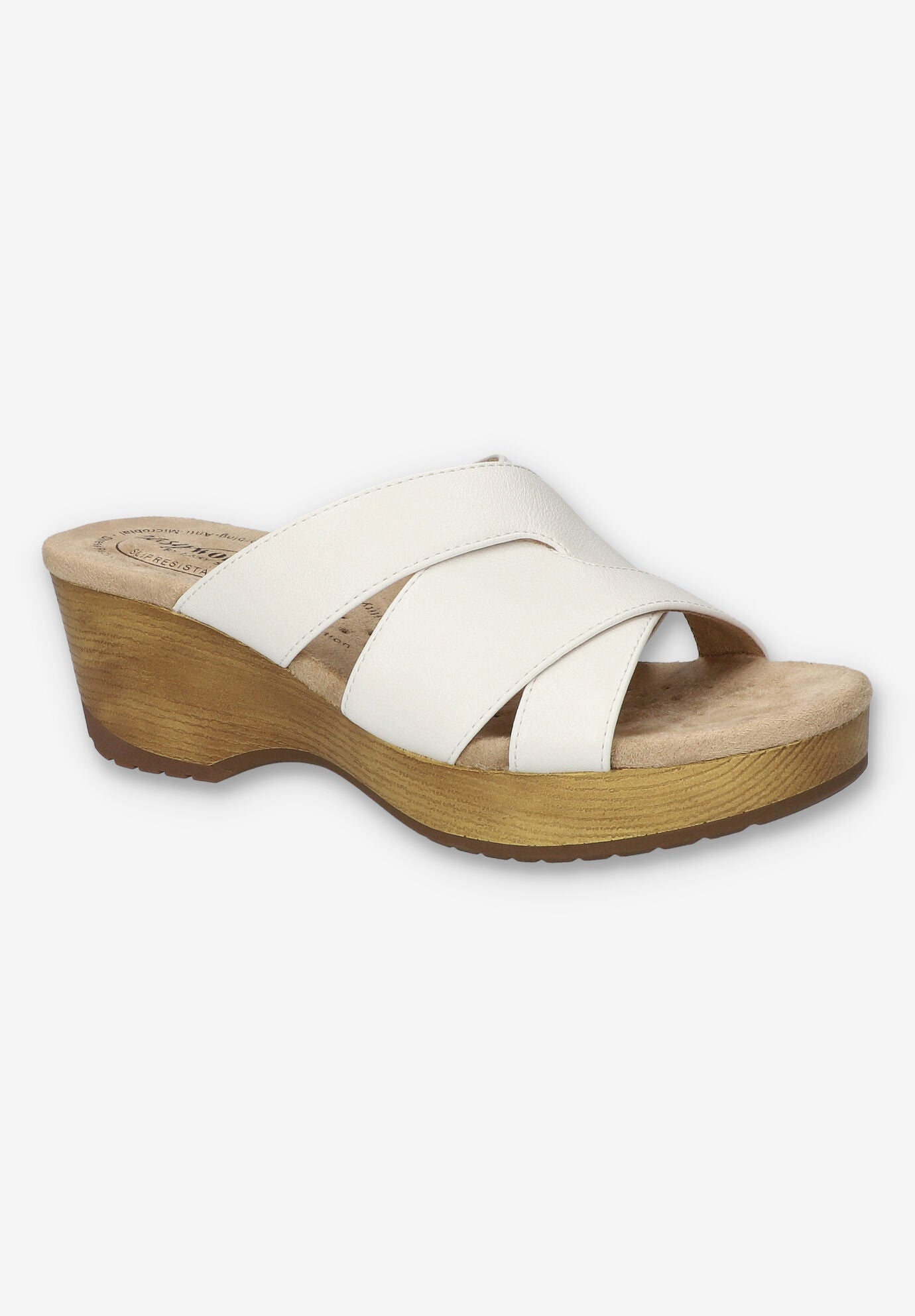 Ren Slip-Resistant Sandal, WHITE, hi-res image number 0