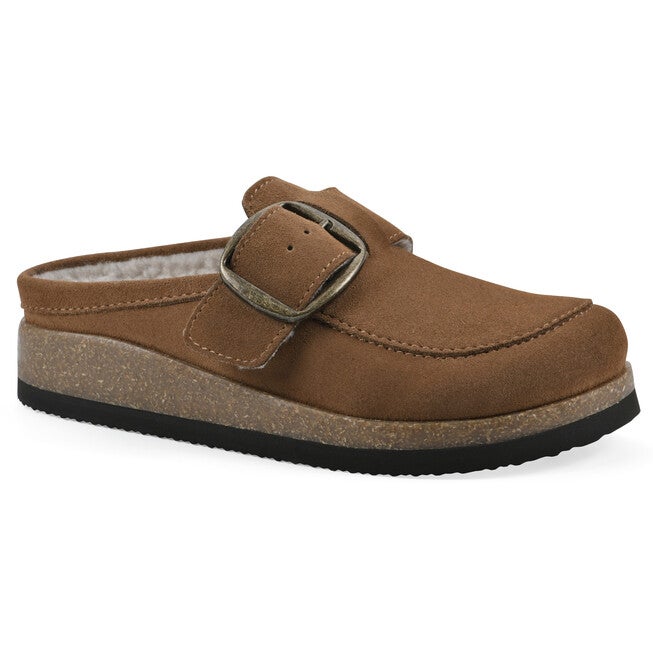 Bueno Footbeds Clog, CHESTNUT SUEDE FF, hi-res image number 0