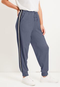 Plus Size Side Stripe Pants