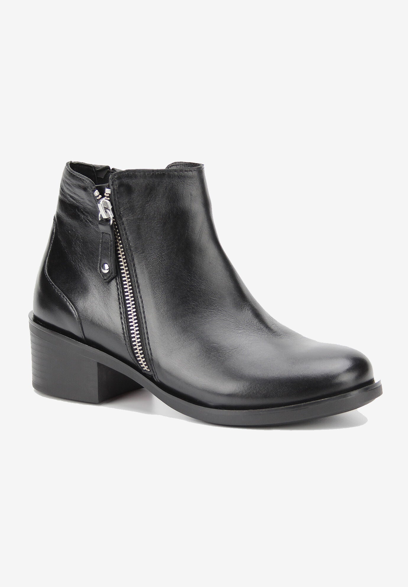 Dixon Bootie, BLACK NAPA LEATHER, hi-res image number 0