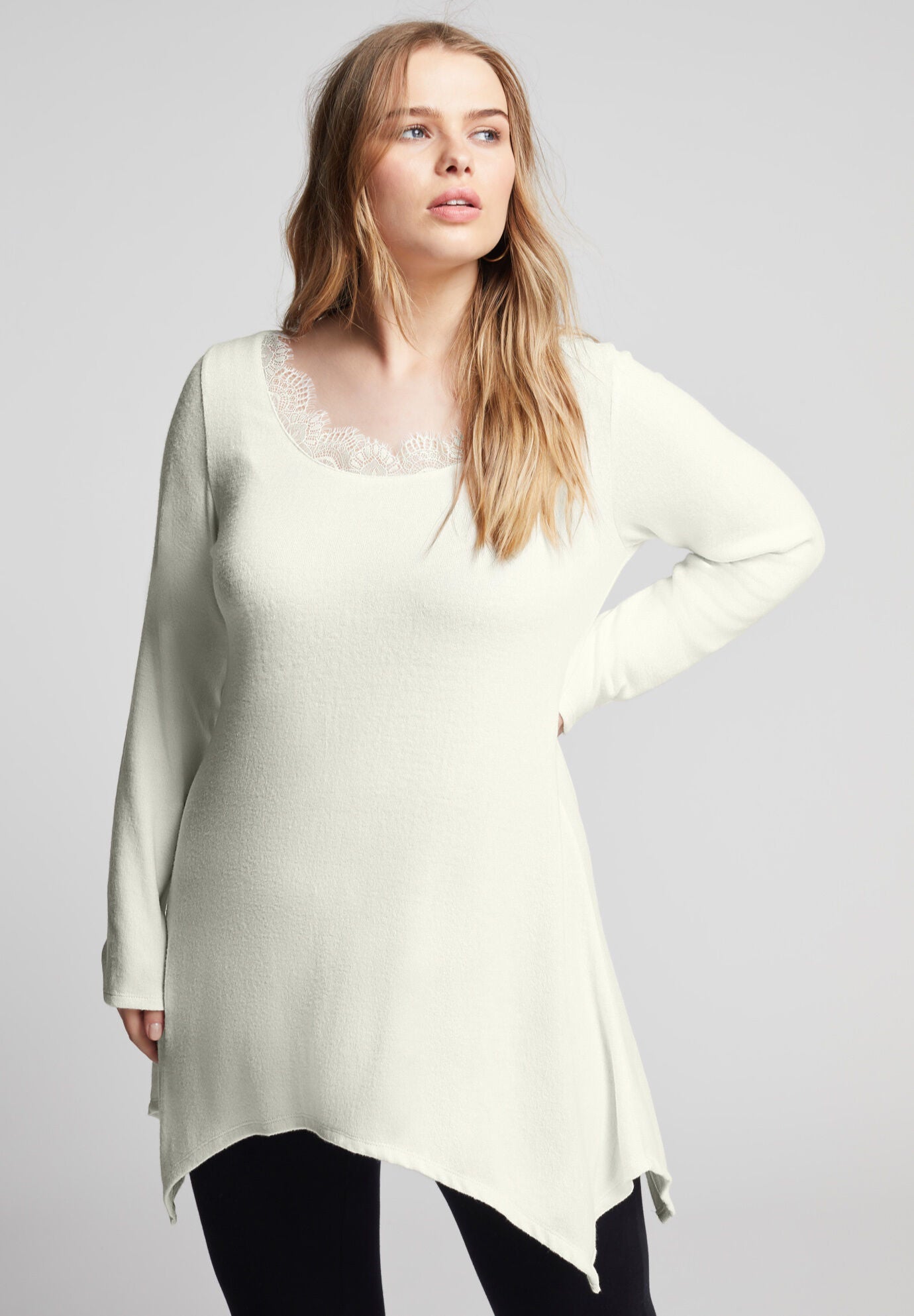 SuperSoft Knit Tunic, , alternate image number 3