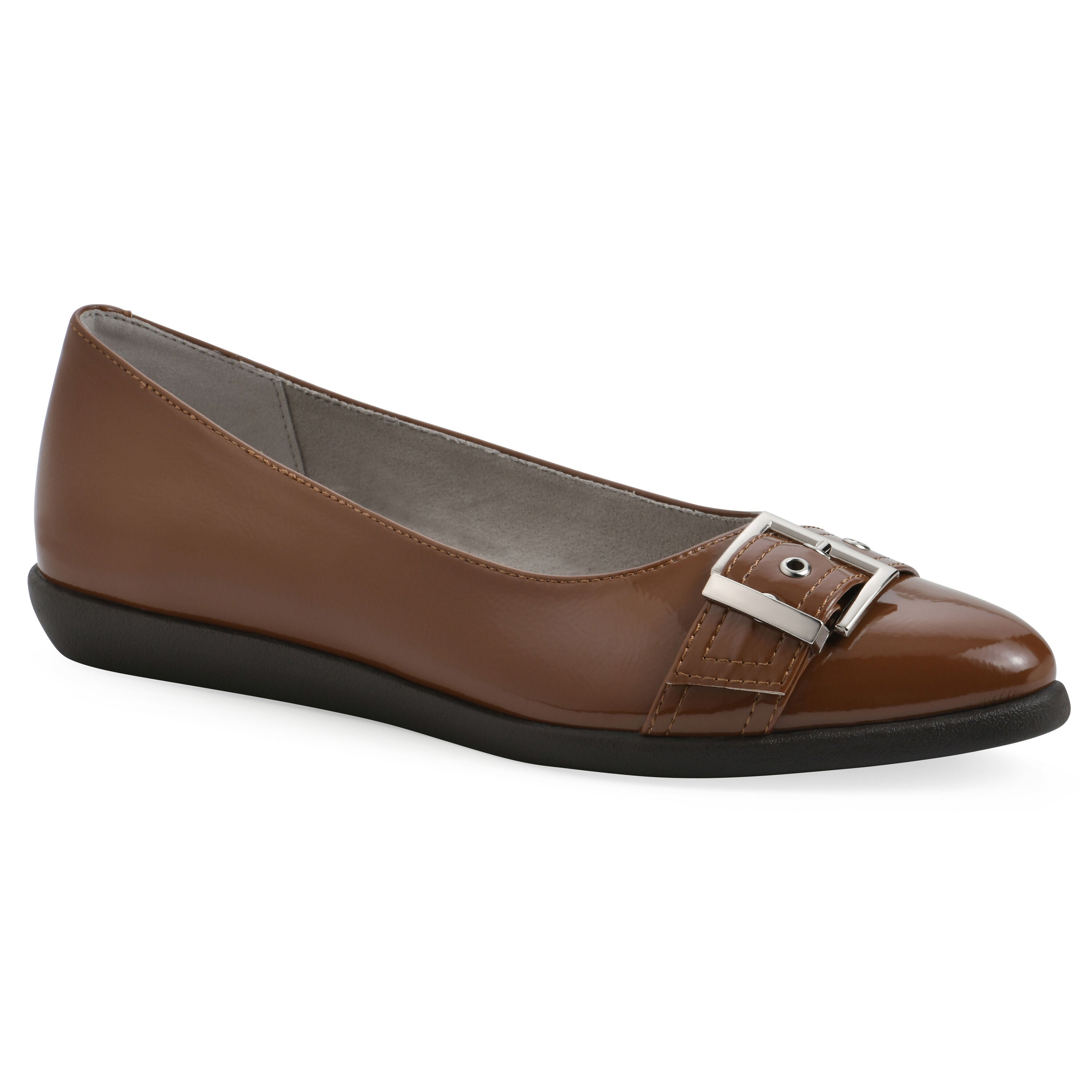 Miliani Ballet Flat, TAN PATENT, hi-res image number 0