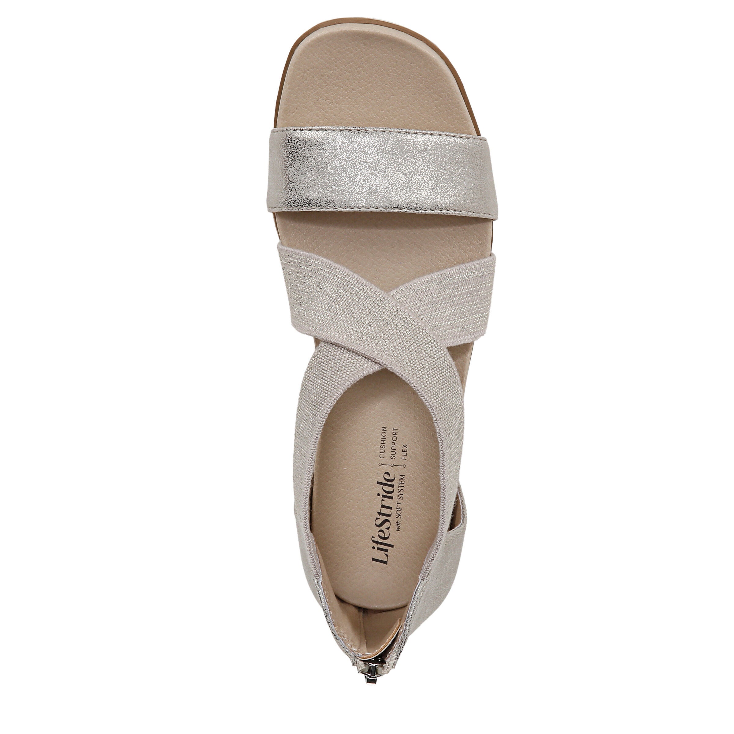 Giselle Sandal, TAUPE, alternate image number 6