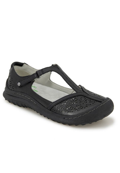 Creek Wide Casual Flat, BLACK, hi-res image number null