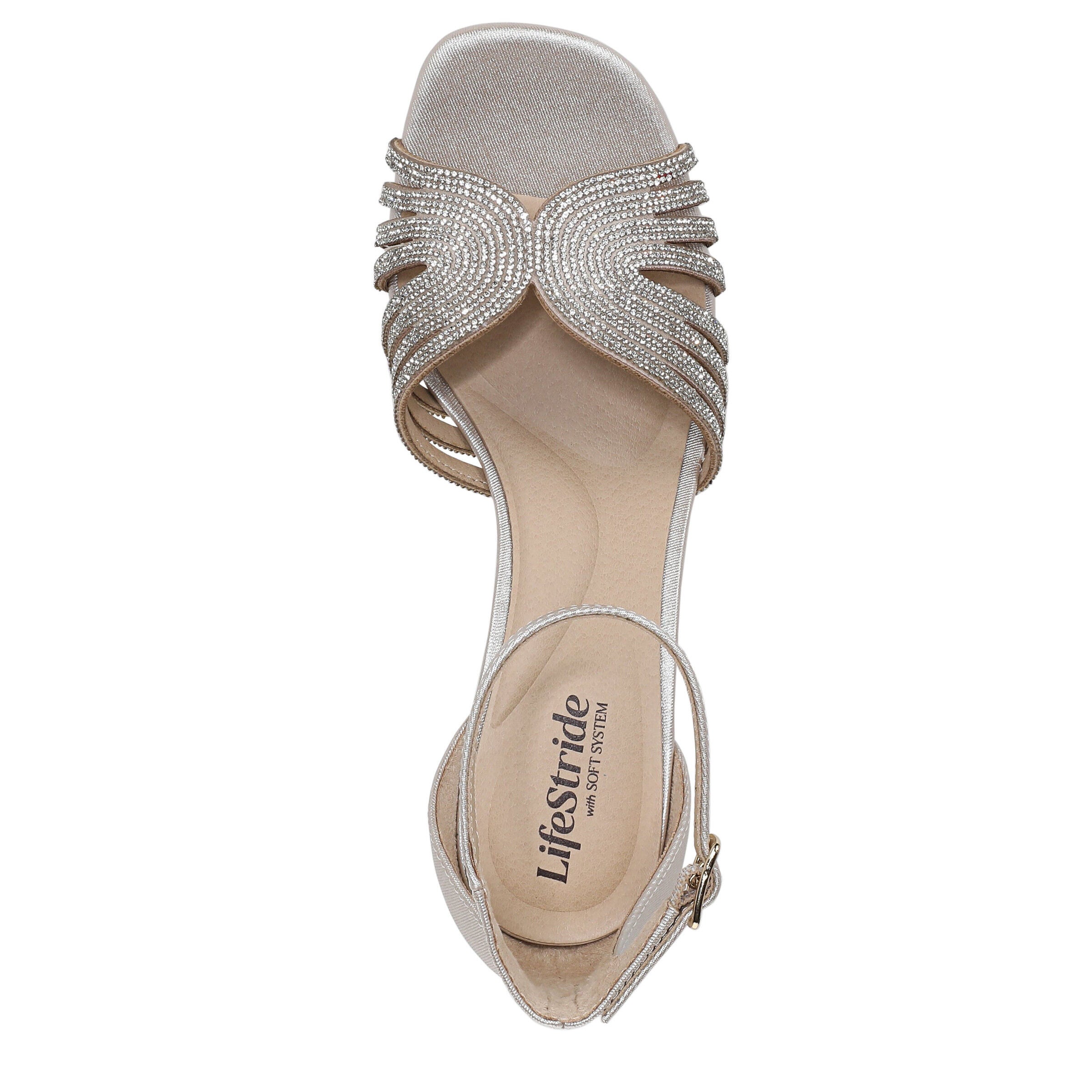 Glamorous Dress Sandal, CHAMPAGNE, alternate image number 6