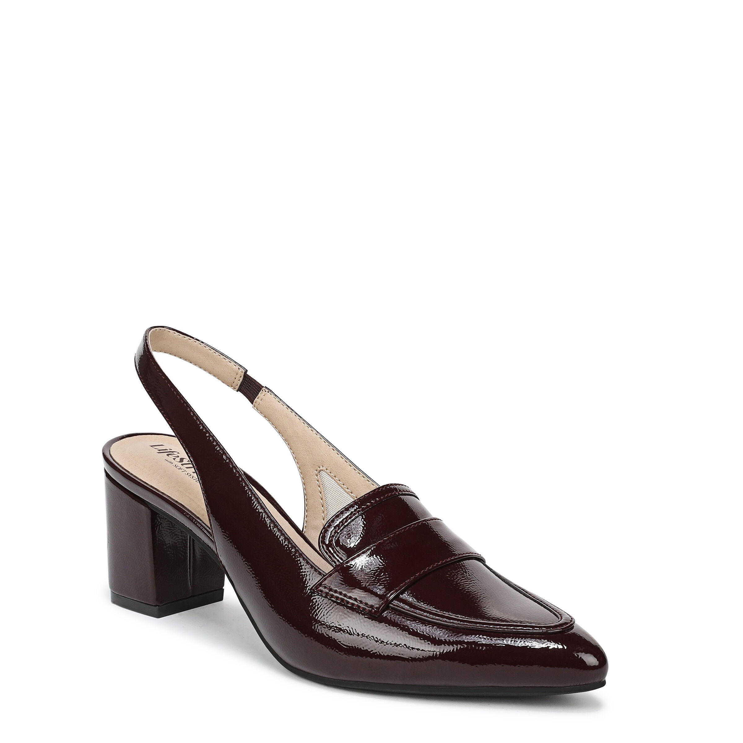 Angel Slingback Pump, CHOCOLATE PLUM, hi-res image number 0