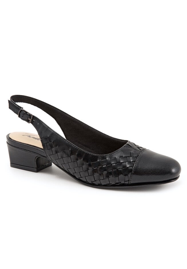 Dea Woven Flats, BLACK, hi-res image number 0