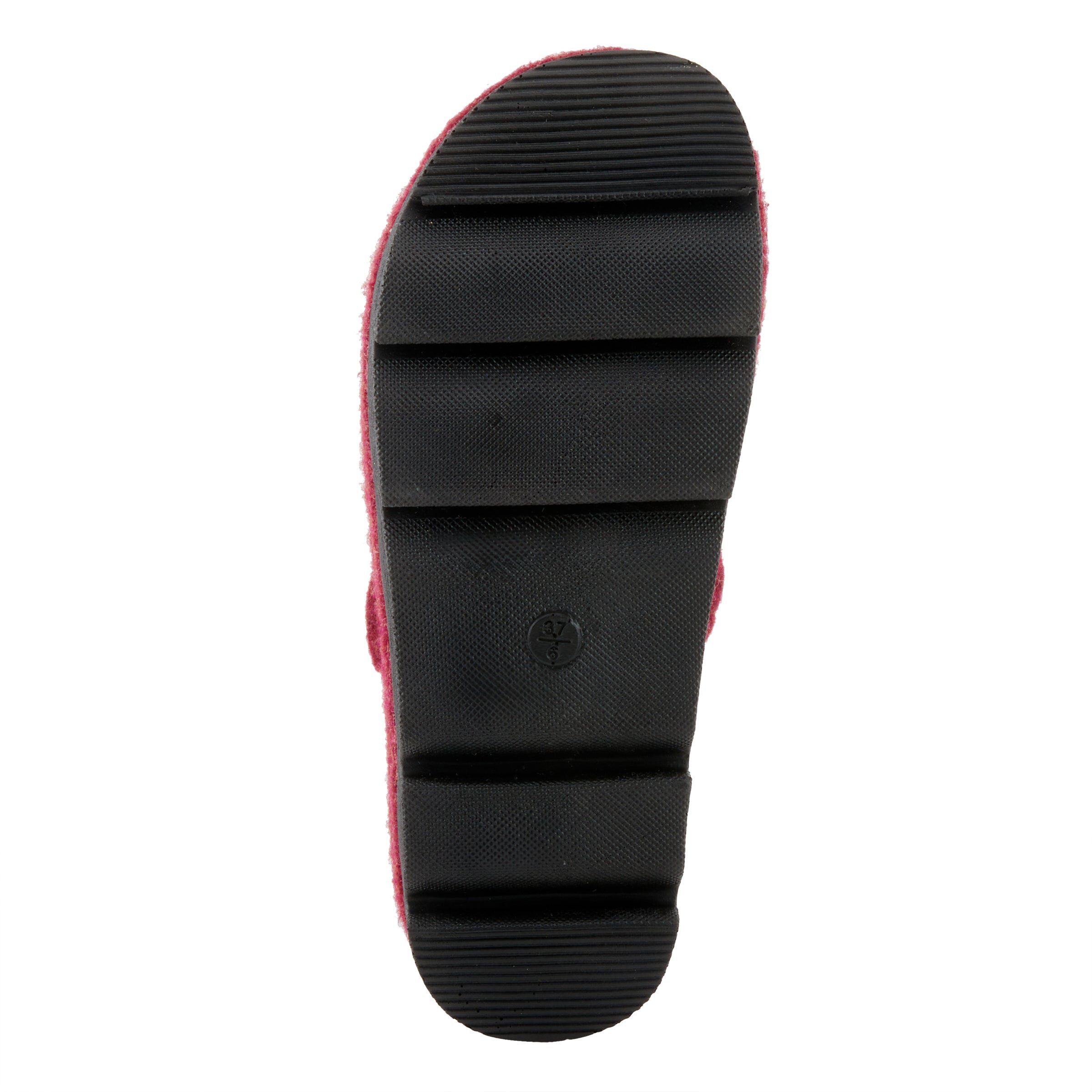 Clogger Open Back Clog Slipper, BORDEAUX, alternate image number 6
