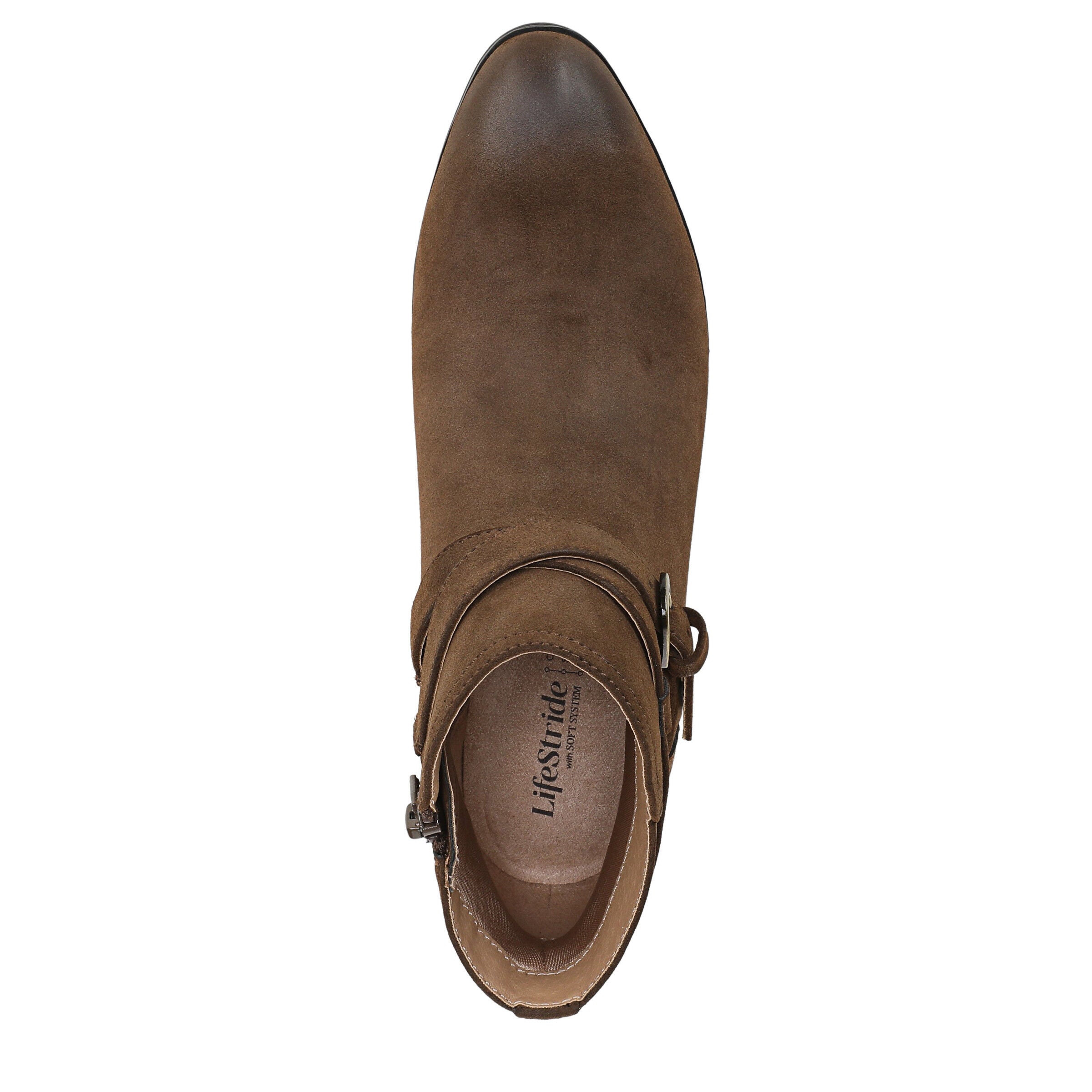 Oaklyn Ankle Bootie, DARK TAUPE, alternate image number 6