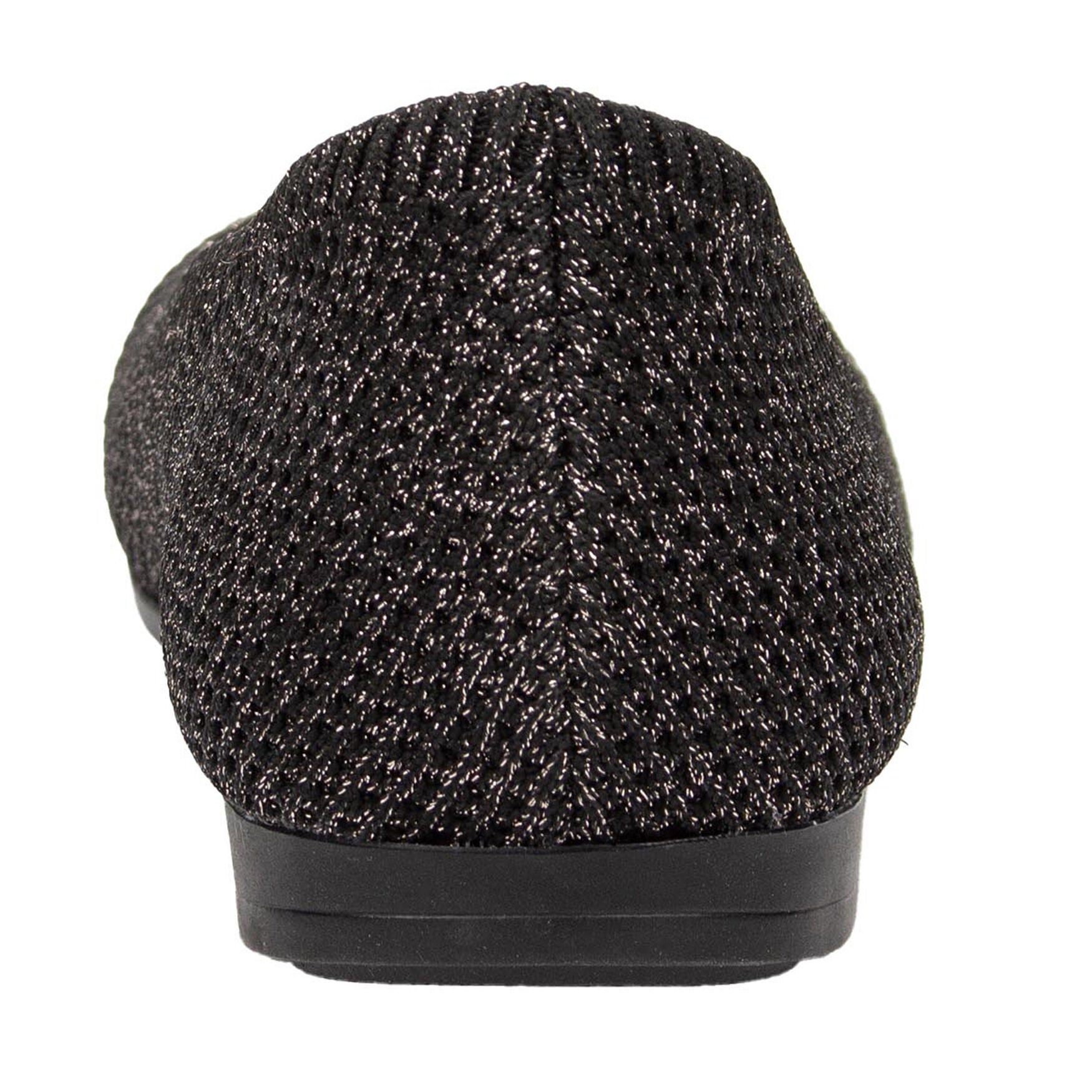 Niki Stretch Knit Flat, BLACK SPARKLE KNIT, on-hover image number 1