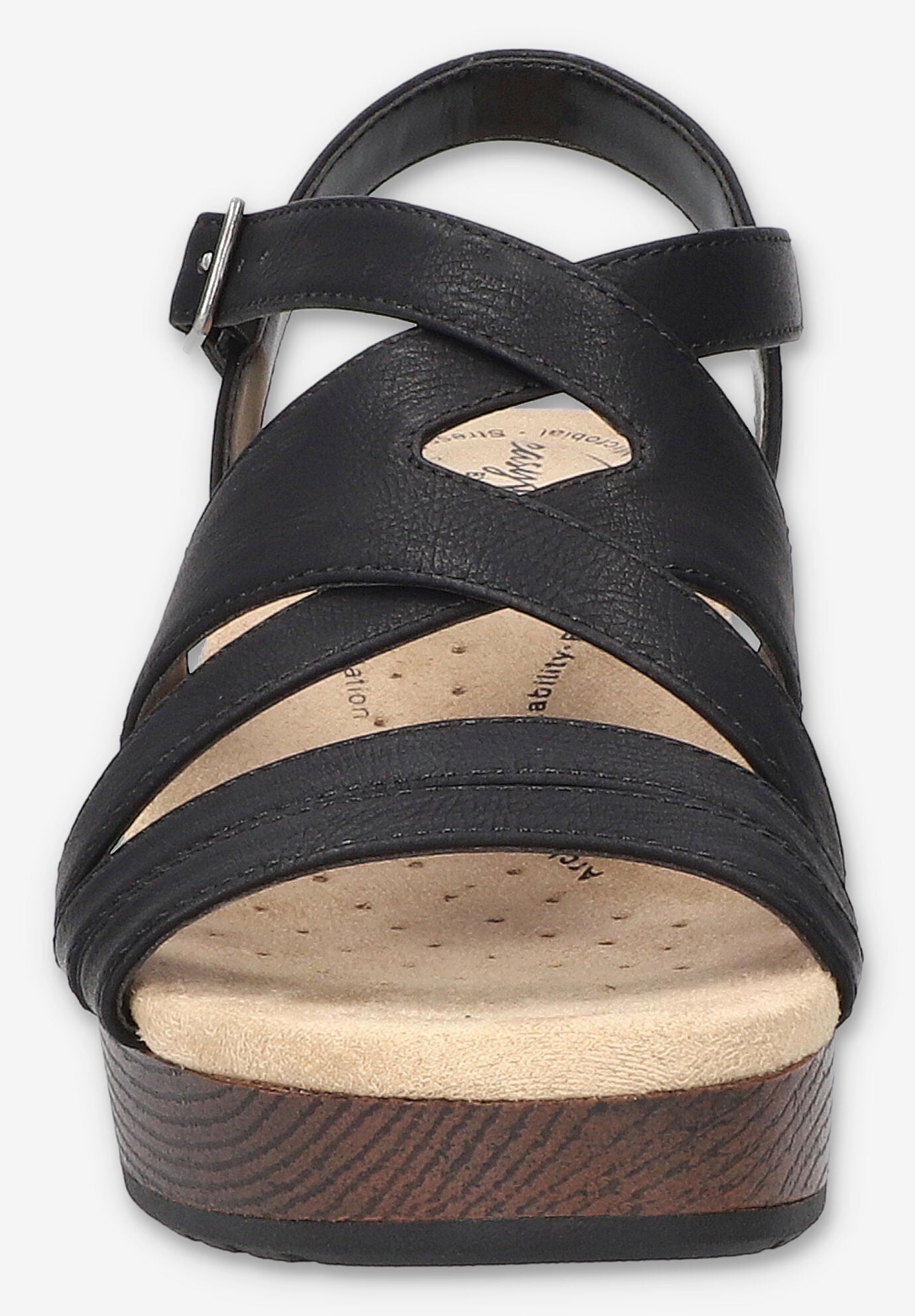 Rosella Slip-Resistant Sandal, BLACK, on-hover image number 1
