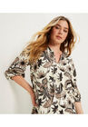 Halcion Midi-Length Lino Soleil Shirtdress, , alternate image number null
