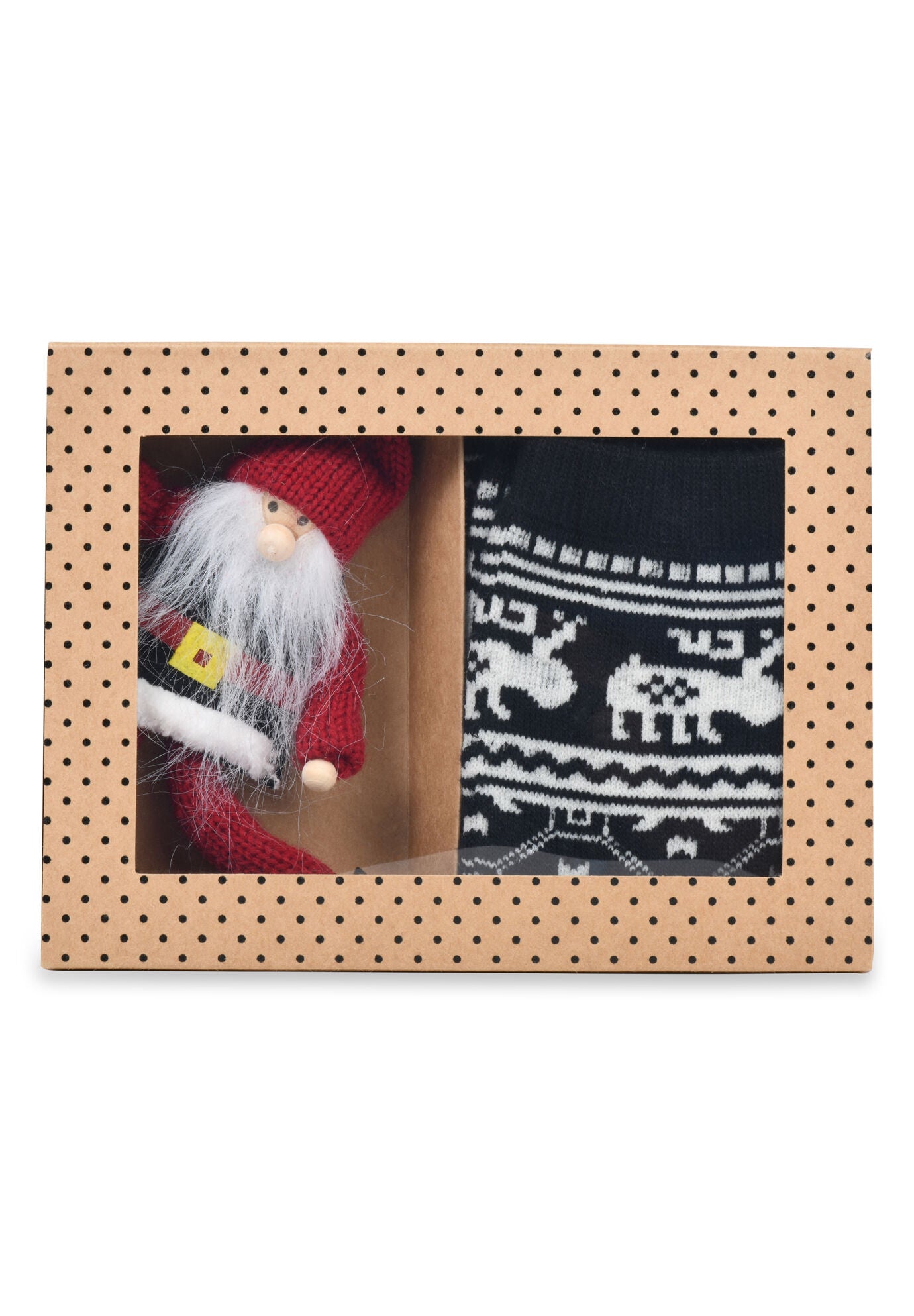 Ornament Thermal Sock Gift Set Slipper, MULTI, hi-res image number 0